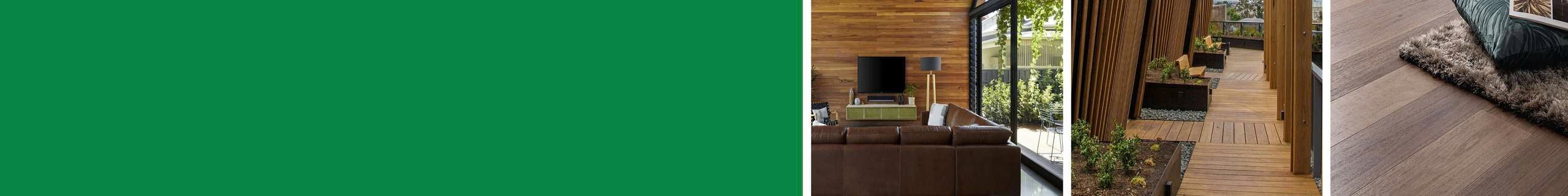 collage of a timber deck, timber flooring
