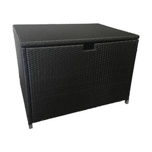 Alpha Outdoor Wicker Storage Box Large