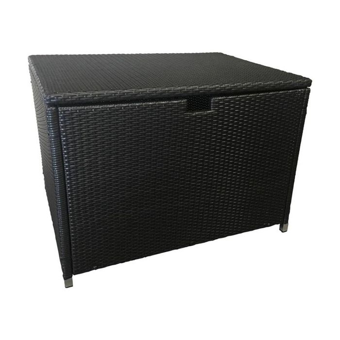 Alpha Outdoor Wicker Storage Box Large