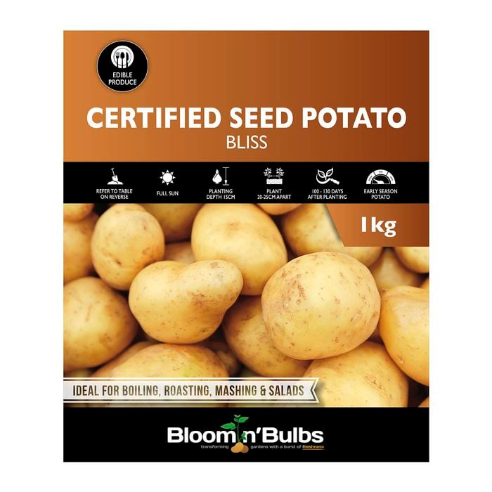 Bloomin' Bulbs 1kg Certified Seed Potato Bliss