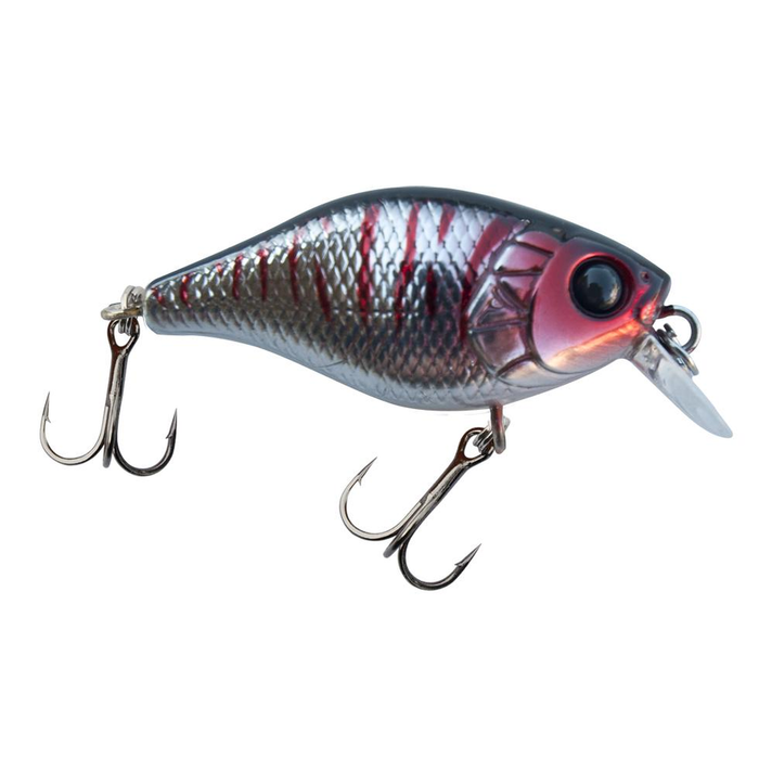 Profishent Cojack 38mm Crankbait Fishing Lure Black Red Silver