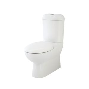 Caroma White Leda Wall Faced Suite with Pedigree II Standard Seat