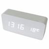 TODO Digital Clock White LED 3 Alarm + Temperature Display - White