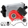 Gen1 High Flow Turbo Charger With 84mm Intercooler And Genuine Oil Feed Pipe For Hyundai Santa Fe D4hb 2.2l 2014 Onwards