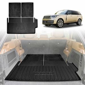 Boot Liners for Land Rover Range Rover L460 Series 7 Seater 2022-Onwards All Weather Heavy Duty Cargo Trunk Cover Tray 3 Pcs