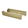 DTA 21mm Brushed Gold Hayman Drain End Caps 