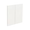 Kaboodle 900 x 900mm Egg White Corner Base Cabinet Door