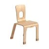 Jooyes Kids One Piece Bentwood Stackable Chair - H30cm - Original Wood Colour | 32cm | Kids Chair
