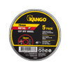 Kango 76mm Abrasive Cut Off Disc - 5 Pack 