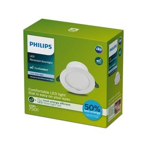 Philips LED 750lm Cool White 4.5W Down Light