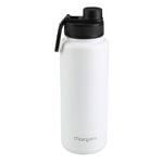 Marquee 1.1L White Insulated Drink Bottle