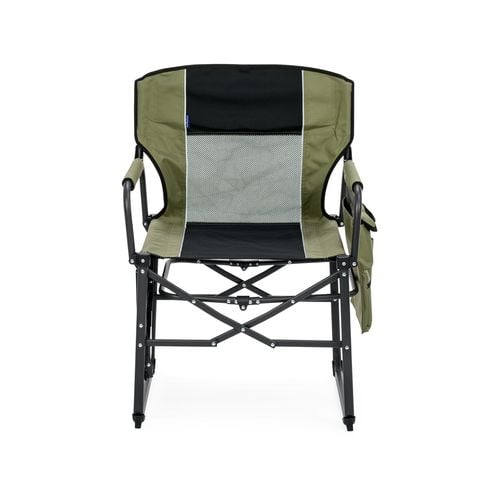 Marquee 62 x 50 x 92cm Khaki Director Compact Folding Camp Chair Bunnings Australia