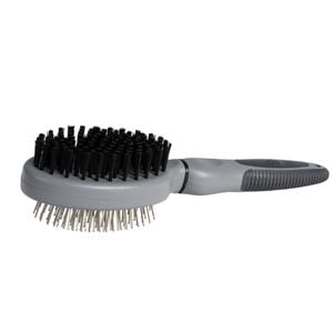 Happy Tails Soft Grip Double Sided Pet Brush