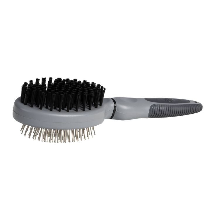 Happy Tails Soft Grip Double Sided Pet Brush