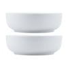 2x Maxwell Williams Serving Bowl Contemporary White Porcelain 20x6.5cm