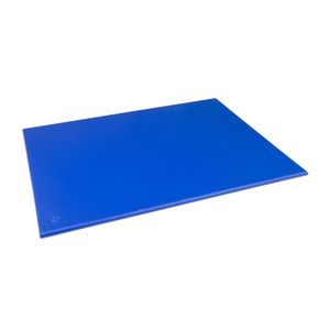 Hygiplas Chopping Board High Density Polyethylene Blue 600x450x12mm Food Prep Kitchenware