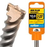 Sutton Tools 10.0 x 160mm 2 Cut SDS Plus Masonry Drill Bit