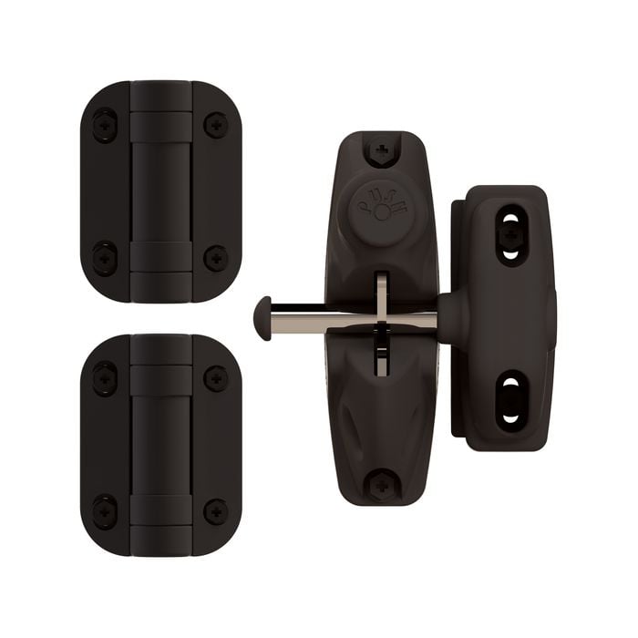 ProtectorAl Monument G8Safe Double-Sided Gravity Latch And Adjustable Hinges Gravity-X Gate Kit