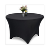 Just Party Linen Black Round Tablecloth Spandex 180cm