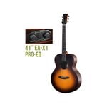 Enya X1-Pro Spruce HPL Acoustic Guitar - 41" Size - Sunburst - includes pickup