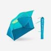 Decathlon - 3-person Sun Shelter Beach Parasol Upf50+ Iwiko 180 - Blue Yellow - Unique