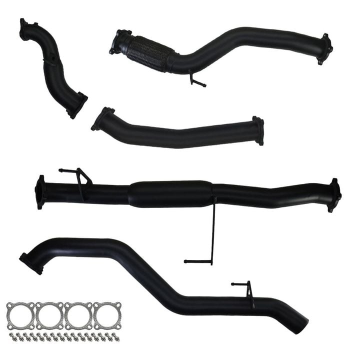 Ignite Exhausts Turbo Back For Holden Rc Colorado 3l 3" No Cat With Hotdog 409 Stainless Steel