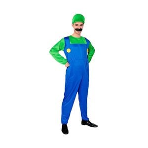 More Than Party Adult Green Plumber Costume Large/Extra Large Size