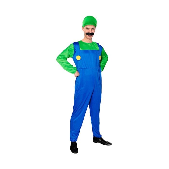 More Than Party Adult Green Plumber Costume Large/Extra Large Size