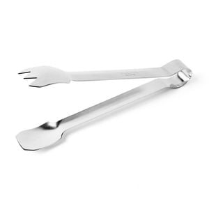 Vogue Food Tongs Stainless Steel Serving Utility 210mm Commercial Kitchen Catering Utensil