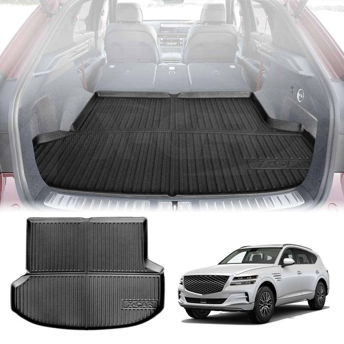 Boot Liner for Genesis GV80 Coupe 7 Seater 2024-Onwards 3D All Weather Heavy Duty Cargo Trunk Mat