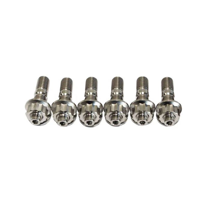 Titanium Turbo To Dump Pipe Stud Kit For Nissan S13 S14 S15 SR20DET 2.0L