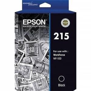 Epson Epson 215 Black Pigment Ink Cartridge Toner C13T215192 Genuine Original