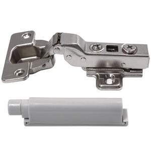 Hafele 110° Half Overlay Clip On Push Hinge - 1 Pair