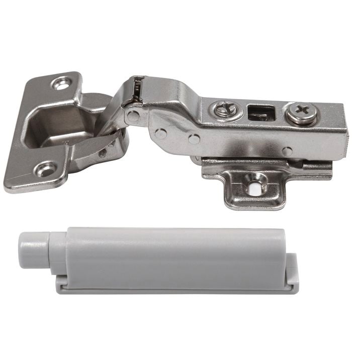 Hafele 110° Half Overlay Clip On Push Hinge - 1 Pair