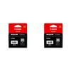 2PK Canon Pixma PG640 Ink Cartridge 180 Page Yield - Black