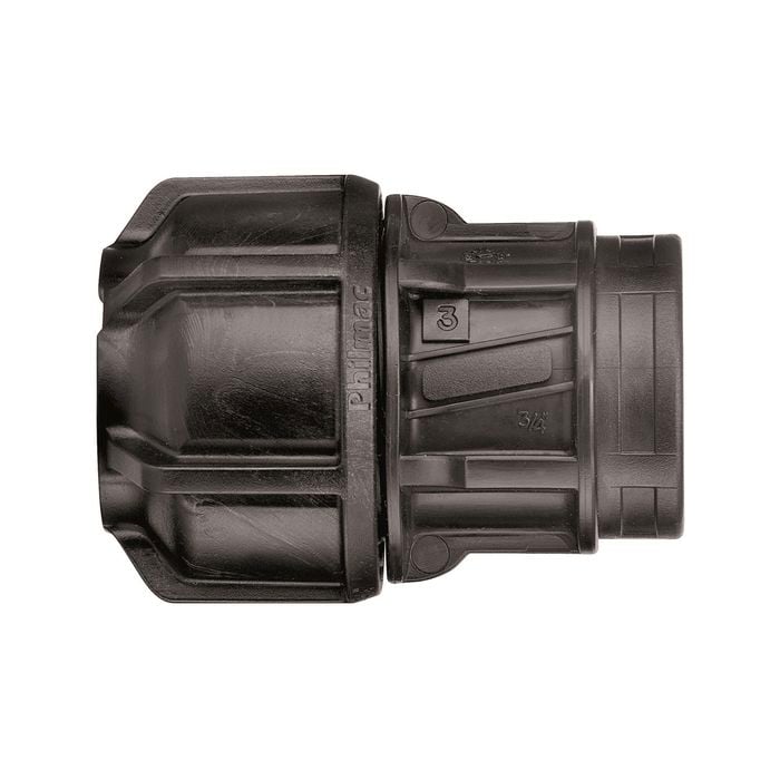 Philmac Metric 32mm x 1-1/4" Poly x FI BSP Pipe End Connector