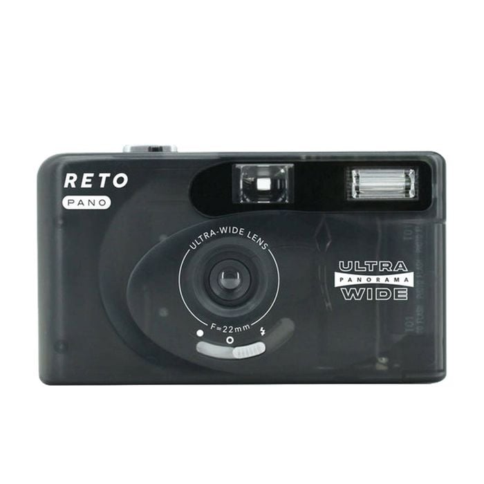 RETO PANO 35mm Film Camera Sheer Black