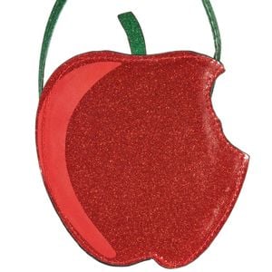 Disney Snow White Apple Bag, Poison Apple Handbag Halloween Costume Accessory – Red, CHILD