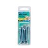Zenith 3/16" x 50mm Zinc Plated Round Head Bolt And Nut - 10 Pack