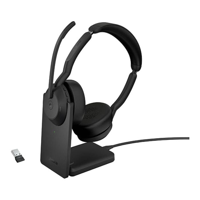 Jabra Evolve2 55 Link380a Ms Stereo Stand Headset [25599-999-989]