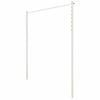 Austral 2.4m Surfmist Fold Down Clothesline Accessory Ground Mount Kit - Surfmist