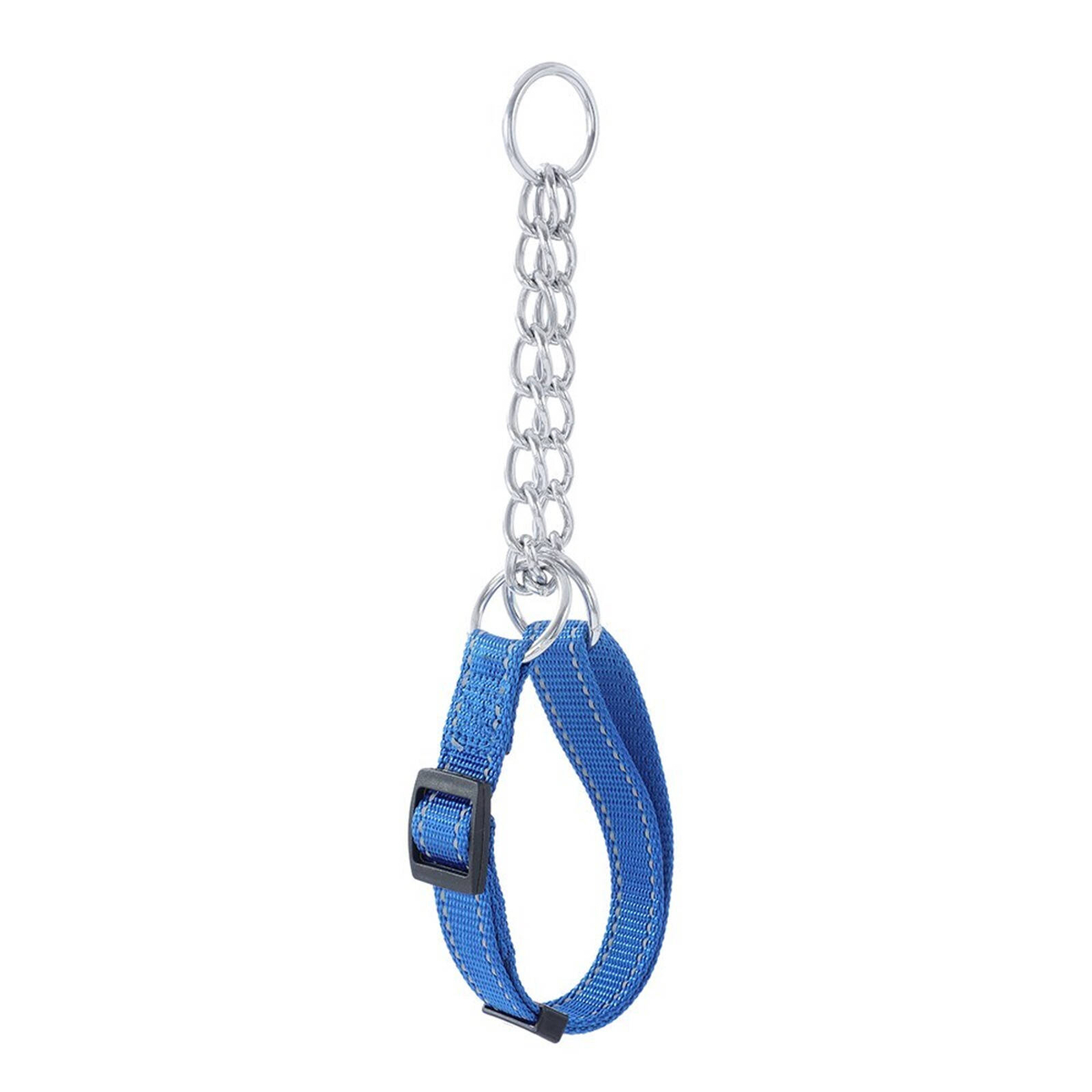 Paws & Claws Chain Dog Pet Training Collar 36-50cm w/ Webbing Medium ...