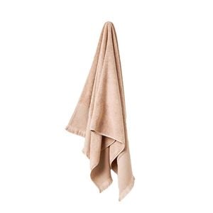 Linen House Aria Nude Cotton/Bamboo Bath Sheet 82x170cm - Pink