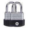 High Security Laminated Steel Padlock 40mm (Pack of 2)