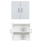 Bedford 600 x 600 x 300mm 2 Door HMR Cabinet Wall