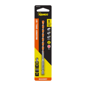 Kango 6 x 150mm 1/4" Masonry Drill Bit