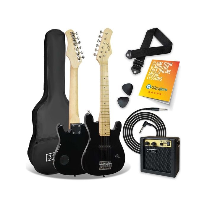 3rd Avenue Junior Electric Guitar Pack - Black