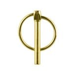 Pinnacle 8mm Yellow Zinc Plated Lynch Pin - 2 Pack