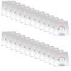 24x 2pc Culinary Kitchen Square Presentation Base Cake Boards 25x0.3cm White