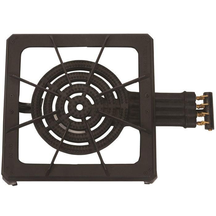 Campmaster 4 Ring Gas Burner With Frame